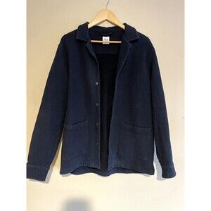 Zara shacket size L Navy Blue